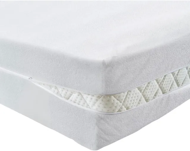 Famanu Badstof matrashoes 100x200 cm, niet gewatteerd, geschikt voor matrassen 16–22 cm