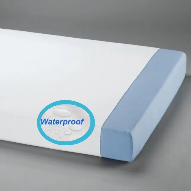 Princessmatrassen Princessmatras Beschermer Waterdicht -Steeklaken -Molton -flanel-100% katoen -90x160 cm Wit