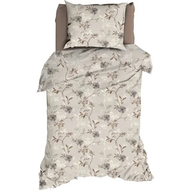 Romanette Richelle Dekbedovertrek - Beige