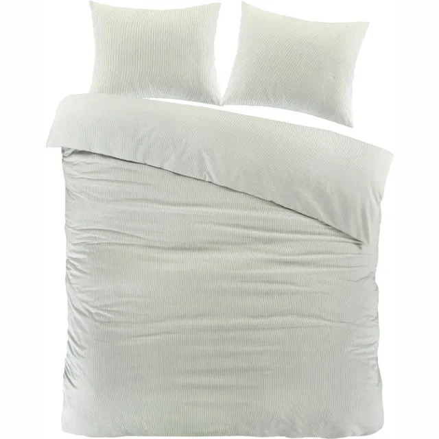 Day Dream Dorien - Dekbedovertrek - Lits-jumeaux - 240x200/220 cm - Lichtgroen