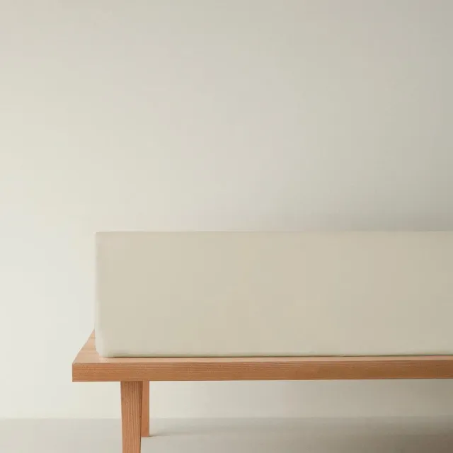 English Home Novella Premium Hoeslaken - 100% Katioen - Met elastiek - 100 x 200 cm - Beige / Lichtbruin