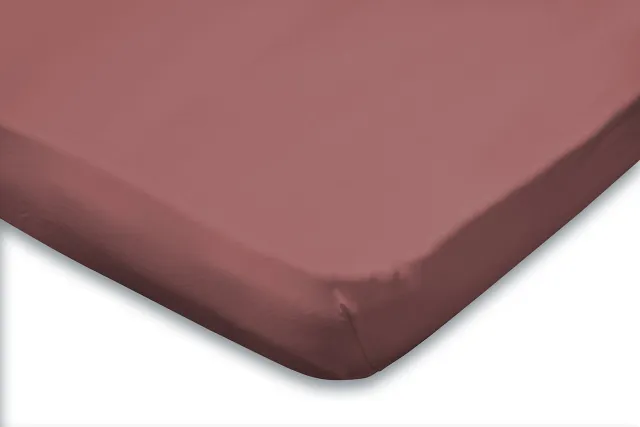 Eleganzzz Topper Hoeslaken Jersey Rose 140x200 - 120/130/140x200cm - Voor Toppers vanaf 6cm - 100% Katoen - Stretch