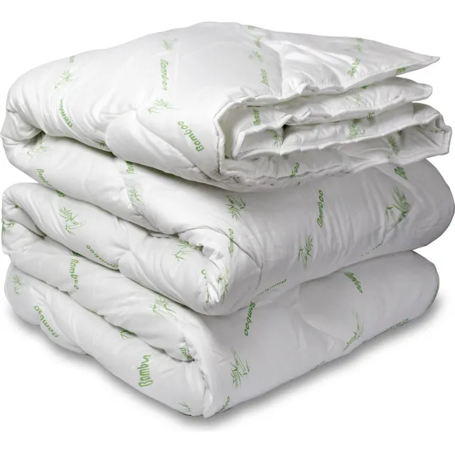 Litalente Bamboe dekbed gemaakt van bamboe tijk en polipercal 240x200 - Anti-Allergisch - bamboe dekbed - Hypoallergeen, antibacterieel - Temperatuur regulerend Wit
