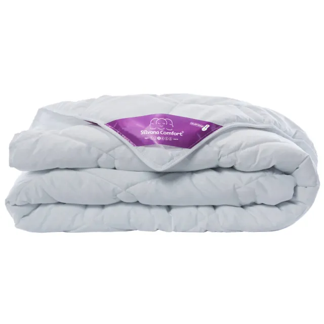 Silvana synthetisch enkel dekbed - wit