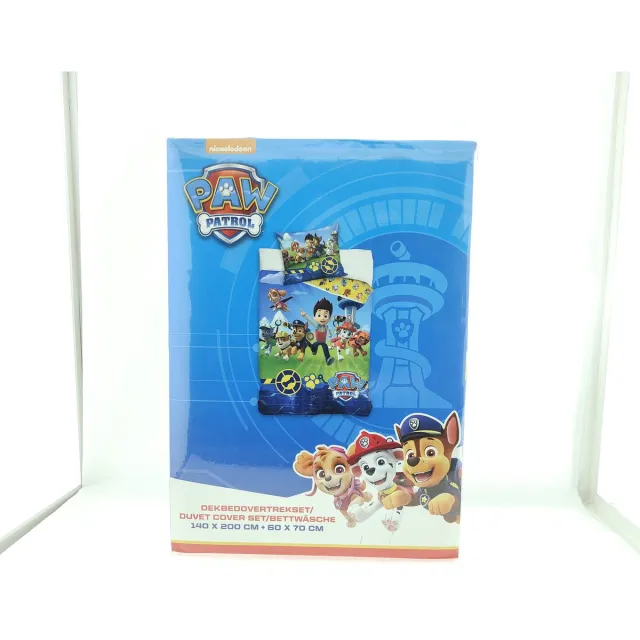 PAW Patrol Eenpersoons Dekbedovertrek + Kussensloop - 140 x 200 cm + 60 x 70 cm meerdere kleuren
