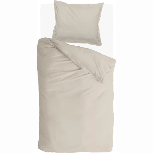 Walra Dekbedovertrek Vintage Satin - 140x220 - 100% Katoen - Zand