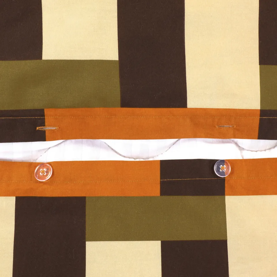 Studio LIVIT percale katoenen dekbedovertrek 2-persoons (200x220 cm) multi, foto 6