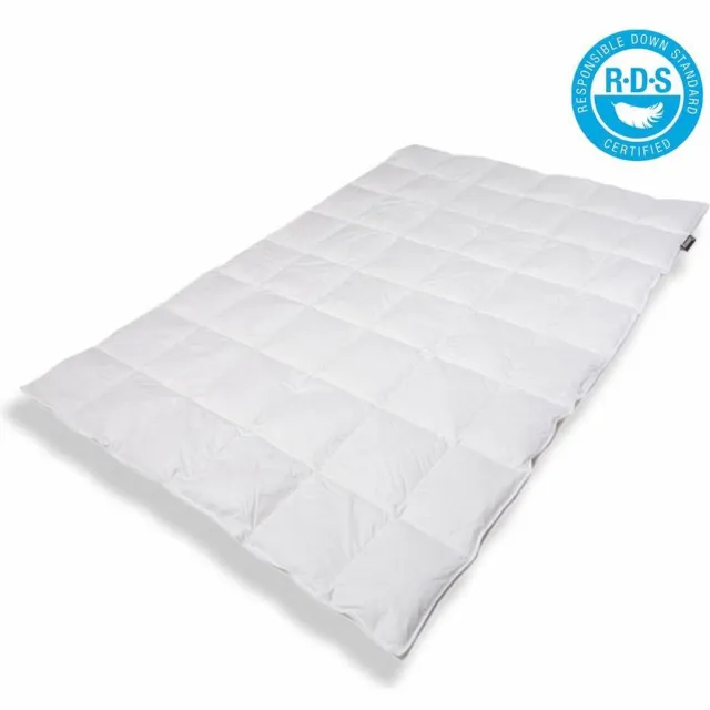 Cassenz VERMEER donzen dekbed - 90% eendendons - all year / warmteklasse 2 - 200 x 200 cm wit