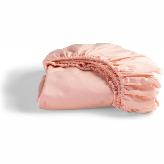 Cinderella Weekend - Hoeslaken - 100% Katoen - Tot 25 cm matrashoogte - 100x200 cm - Soft Terra