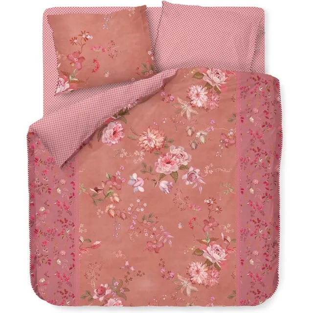 Pip Studio Tokyo Bouquet dekbedovertrek - Roze