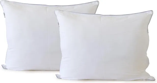 Elegance Goodnight Aanbieding Kussen Microvezel - Hoofdkussen 60x70 cm - 2 Stuks hoofdkussens Wit