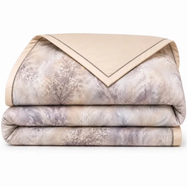 MeiLun Home Satin Bloom Zomerdekbed zonder overtrek 200 x 230 cm - Dekbed - Floral Branch - 100% Lyocell Tijk - Luchtig Zomerdekbed met Bloemenprint