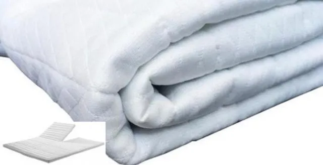 ( LET OP HOES / TIJK ) - topper-topdekmatras-Hoes-Tijk-Met Rits - Comfort - Anti Allergie - 180x200 - Dikte 6 t/m 8 cm ( LET OP HOES - TIJK - SPLITS ) wit