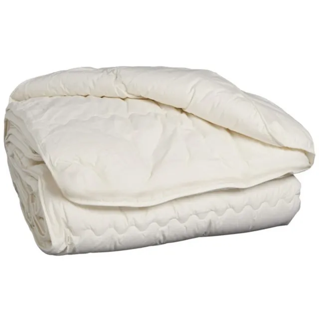 Slaap Vaak Luxe Katoenen All Year Dekbed Enkel - 100% Katoen - 200x220 cm Offwhite