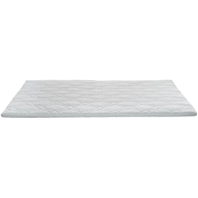 MatrasDirect Topdek Matrashoes met rits - 2 tot 4 cm - 120x200 Wit