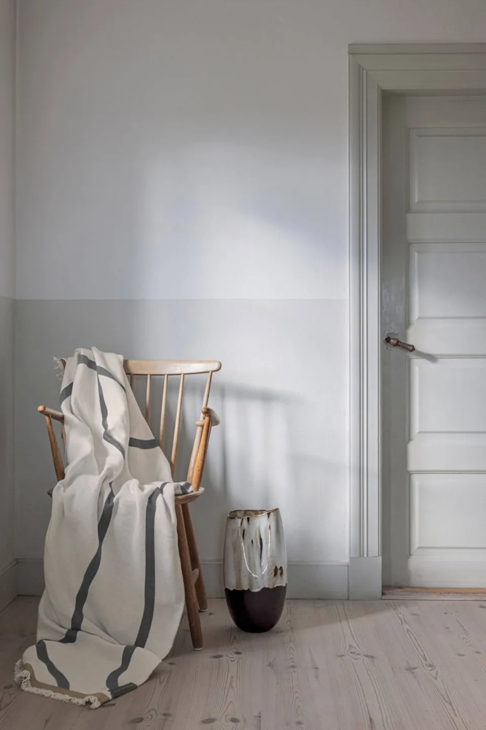 Mette Ditmer Shadow plaid grijs-offwhite, foto 3