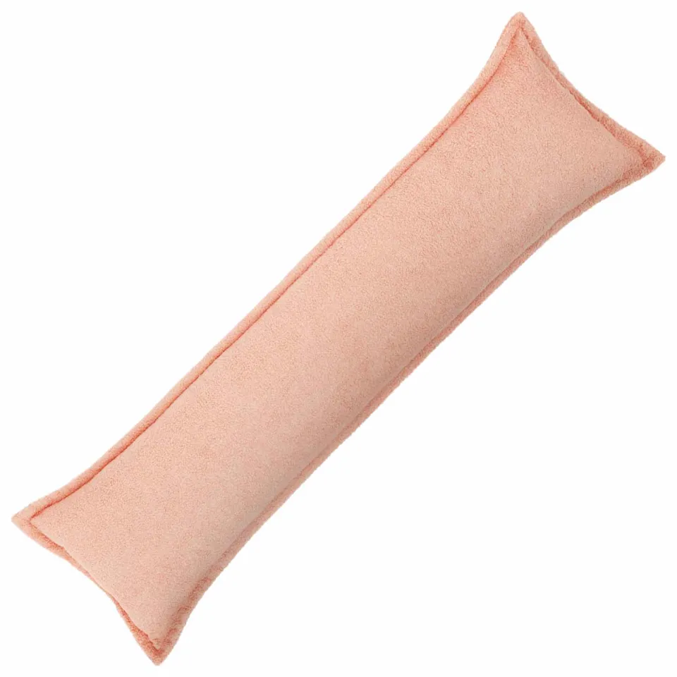 vidaXL Kussensloop HOUTEN Roze 40 x 145 cm Bouclé, foto 3