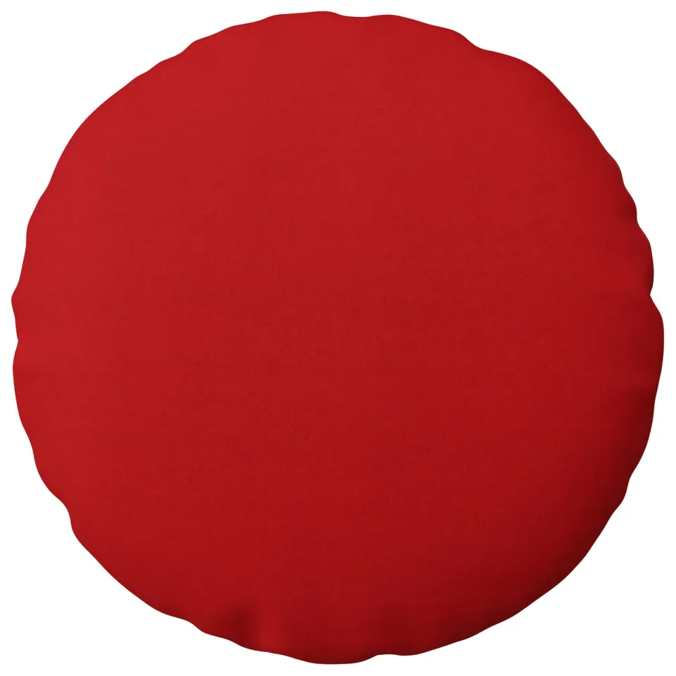 vidaXL Kussensloop 6 st HEERLEN Rood Ø 60 cm Stof