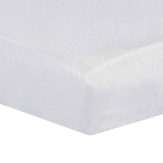 ABZ badstof waterdicht kinder hoeslaken 70x140 WIT