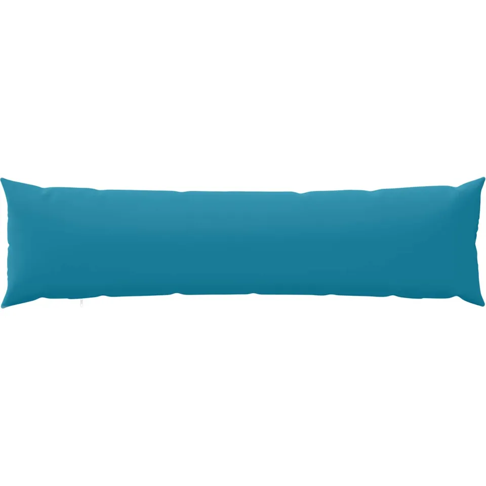 vidaXL Kussensloop 2 st HEERLEN Lichtblauw 40 x 145 cm Polyester blauw, foto 4