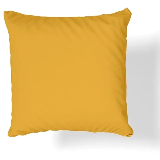 Pościelownia Merkloze Jersey Kussensloop 40x40cm - Donkergeel
