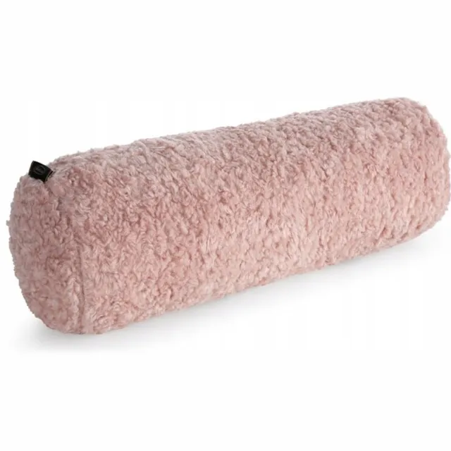 Eurofirany Decoratief Krulkussen - Roze, 45x15 cm