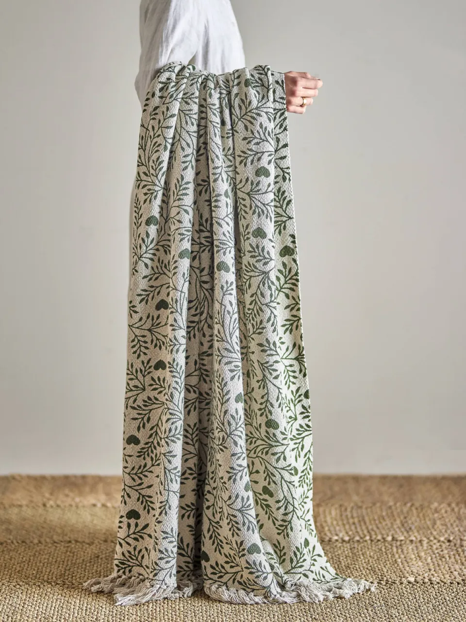 Bloomingville Maribelle plaid groen, foto 2
