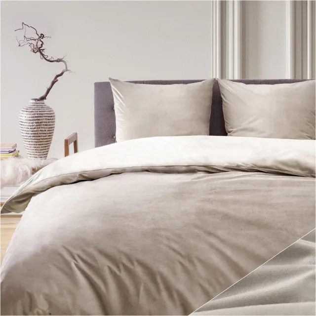 Blumtal Dekbedovertrek Winter Cashmere Touch Forseti - Dekbedovertrek - 2x Kussensloop - Taupe