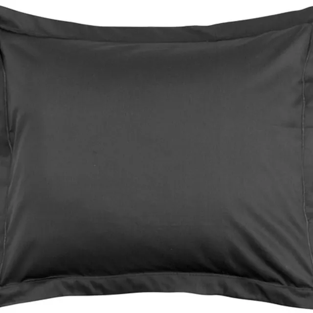 Essenza Satin Pillowcase 60x70 Anthracite grijs