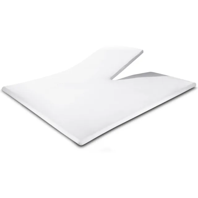 Dreamhouse Sleeptime Splittopper Jersey Hoeslaken - Tweepersoons 160x200 cm - Stretch - Wit