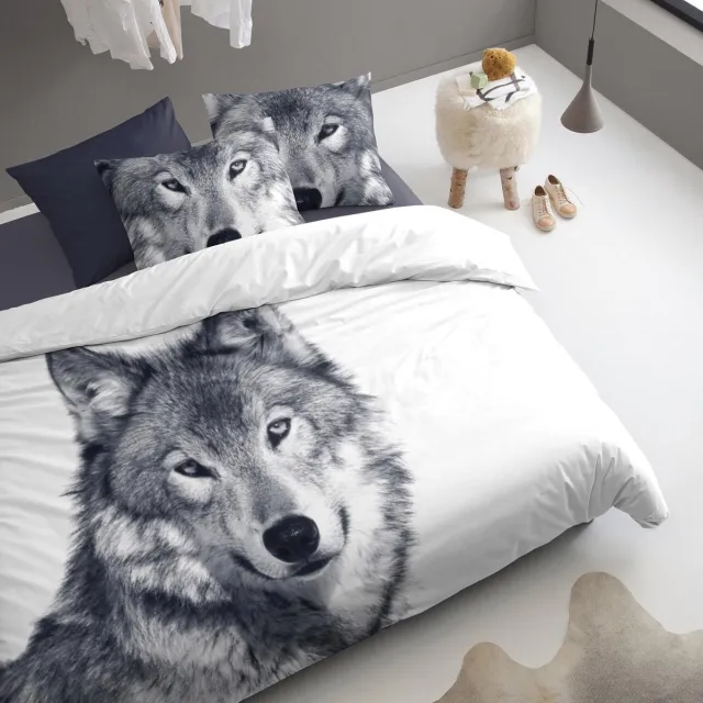 Damai Dekbedovertrekset flanel 200 x 200/220 cm husky white