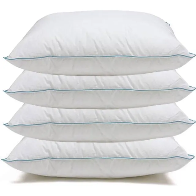 Noblesse Pearl Plus Hoofdkussen Set (4 Stuks) - 60x70 cm - Wit