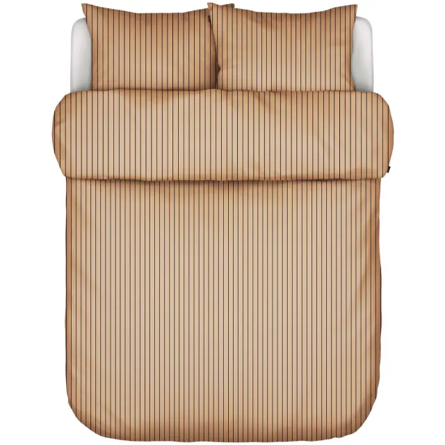 Marc O'Polo Dekbedovertrek Mulji Warm Beige - 240x200/220 cm - 100% katoensatijn - incl.