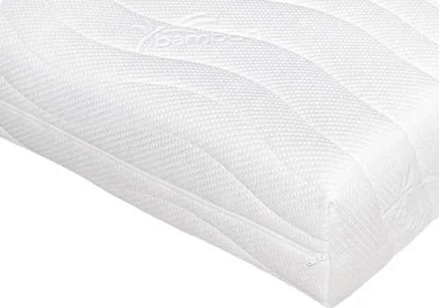 Zaanse Bedden Matrashoes Bamboo Met 3zijdige Rits - Anti Allergie en huisstofmijt - Dikte 20 cm 80x200 wit