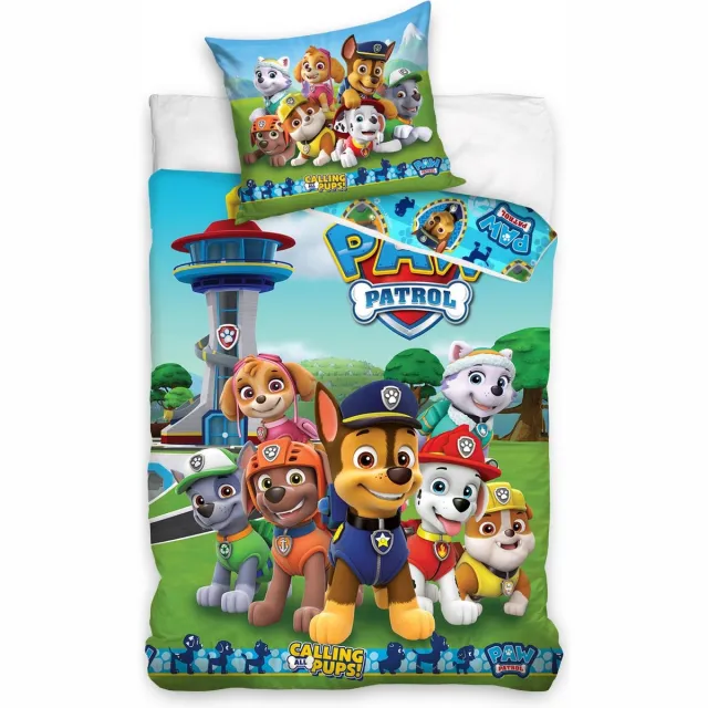 PAW Patrol Carbotex Dekbedovertrek Paw Patrol Junior Katoen Multicolor
