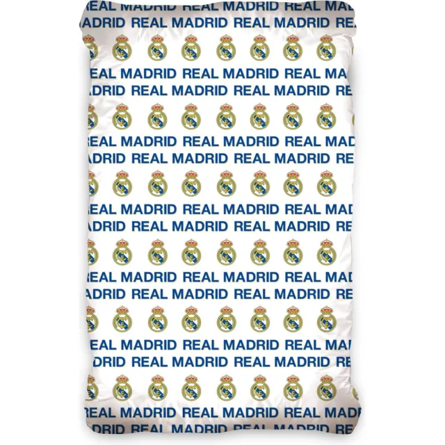 Real Madrid CF Real Madrid Hoeslaken Logo - Katoen Wit