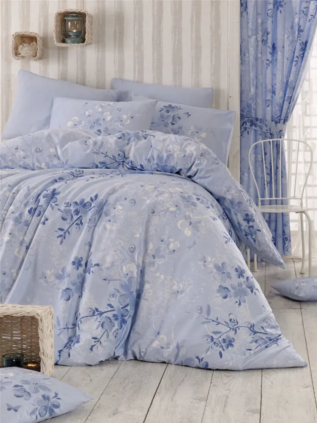 L'essentiel Maison Dekbedovertrekset – Blauw – Katoen (Ranforce)