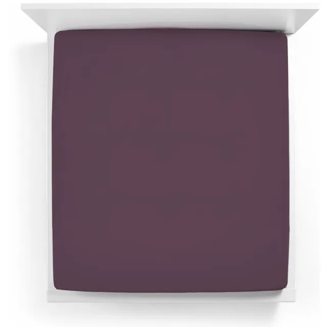 Bella Donna Jersey La Piccola Topperhoeslaken 160x210-220 cm violett-0546