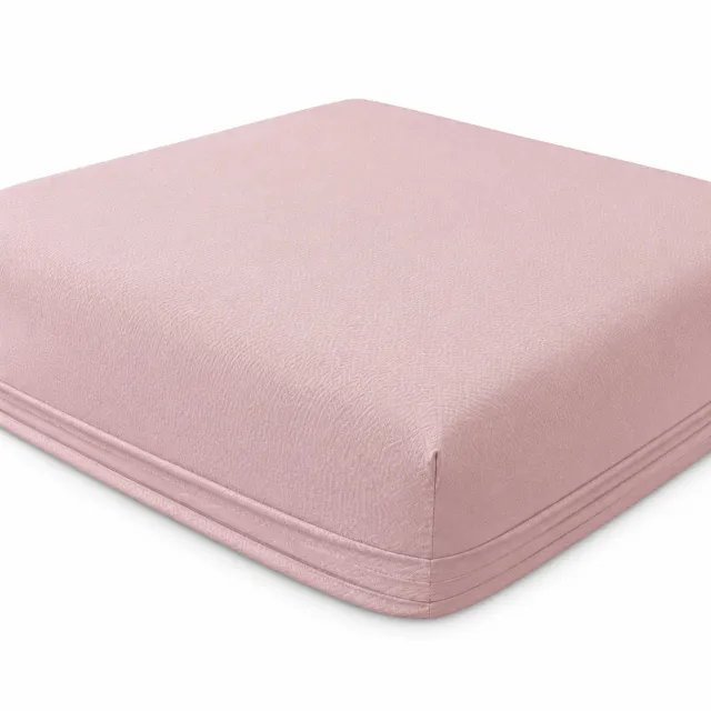 SWGOTA Waterdicht hoeslaken 99 x 190 cm, roze geborstelde stof, voor matrassen tot 30 cm hoog, 1 stuk