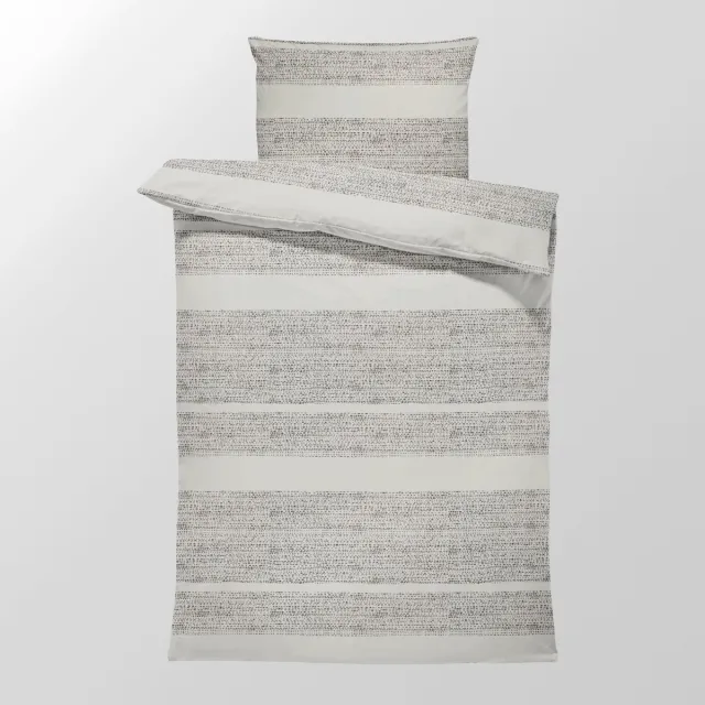 bedlin Dekbedovertrek Flanel - Winter - 1 persoon - Olam25 Taupe