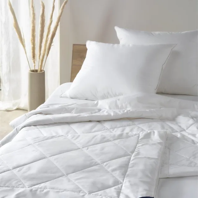 De Witte Lietaer Dekbed Doodle - Lits Jumeaux - 240 x 220 cm - Katoen wit