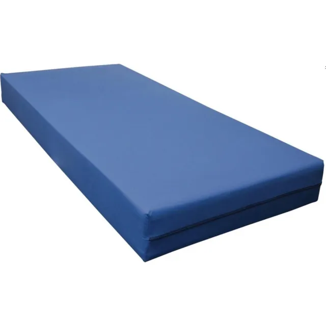 Toros Bedden Zorgmatras Incontinentie - Matrashoes- Waterdicht - 90x200x14 cm blauw