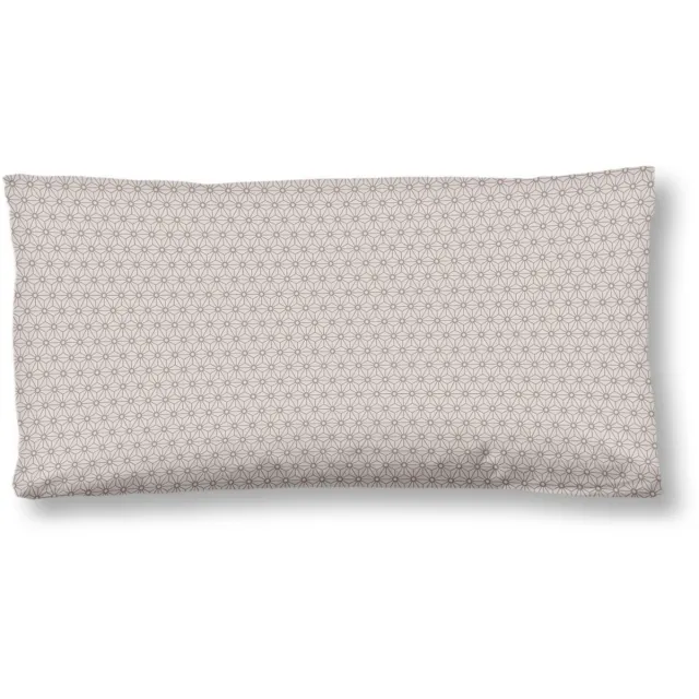 Hip kussensloop mandalas & bladeren - 40x80 cm - Grijs - 100% Katoen satijn Grey