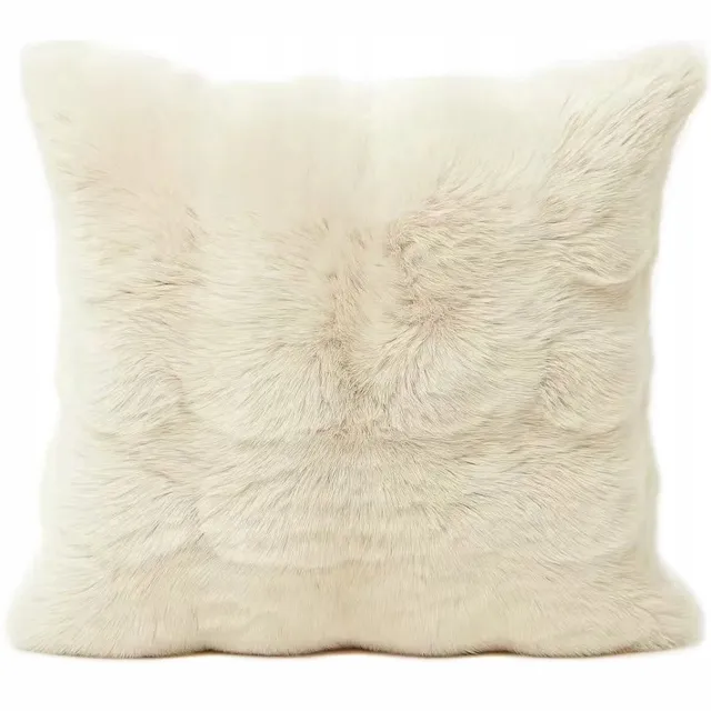 Fitizzio Decoratieve Kussenhoes BUBBLE 40x40cm Pluche Crème