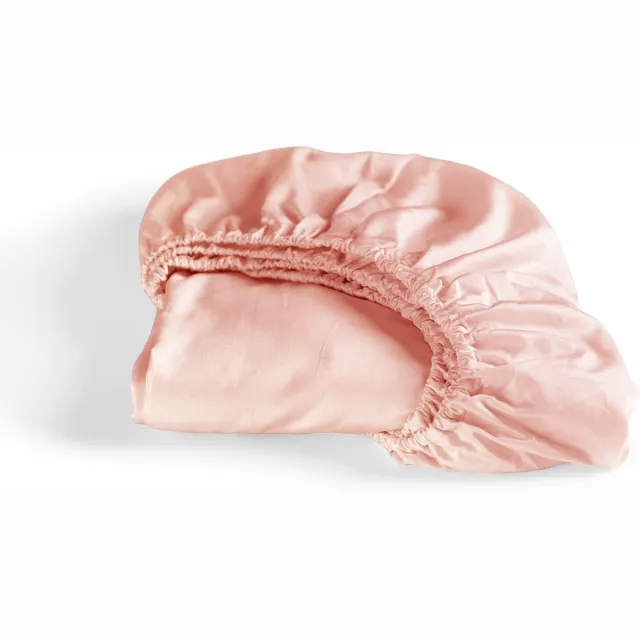 Cinderella Sundays - Hoeslaken - Tot 25 cm matrashoogte matrashoogte - Satijn - 140x200 cm - Soft Terra