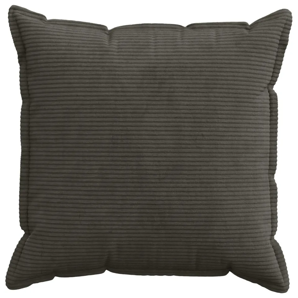 vidaXL Kussensloop 6 st HOUTEN Antraciet 65 x 65 cm corduroy Anthraciet