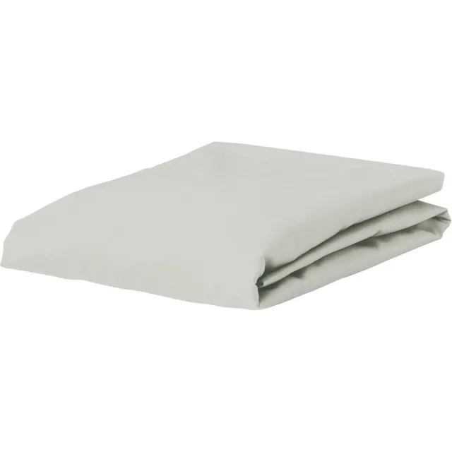 Essenza The Perfect Organic Jersey Hoeslaken Zilver - 180-200 x 200-220 cm