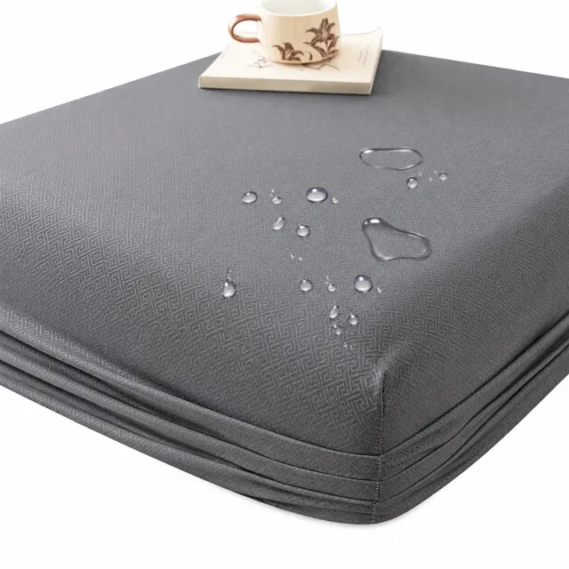 SWGOTA Waterdichte matrasbeschermhoes 180 x 200 cm - Donkergrijs - Geborstelde stof - Hoeslakenmodel - Voor matrassen tot 30 cm hoog - 1 stuk