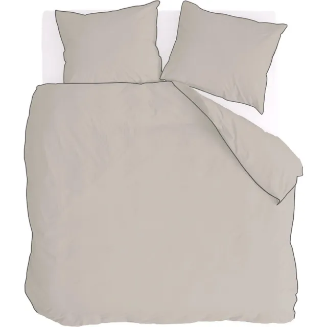 Walra Dekbedovertrek Sweet Softy - 260x220 - 100% Katoen - Zand
