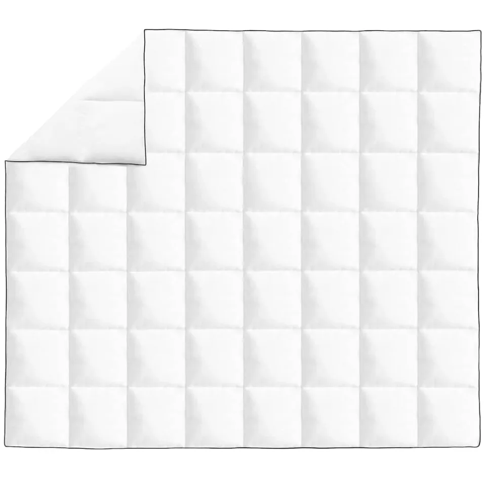 vidaXL Winterdekbed 240x220 cm dons wit, foto 2